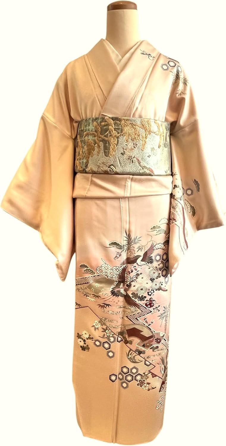 オレンジ 4点 フルセット 訪問着 入学式 卒業式 入園式 卒園式 春 秋